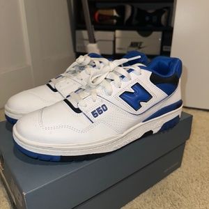 New Balance 550s White Team Royal